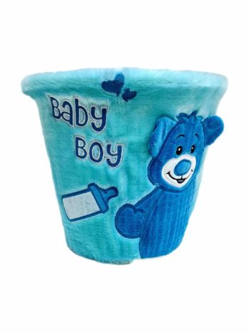 פח אשפה דובי תכלת