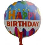 בלון נרות HAPPY BIRTHDAY