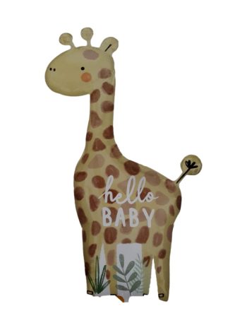 בלון דקורטיבי ג’ירפה “Hello Baby”
